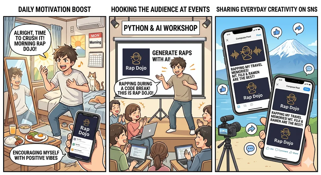 Practical Use Cases in Daily Life, Events, and Social Media